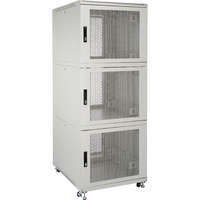 Environ CL600 42U Co-Location Rack 600x1000mm (4 Compartments) Vented (F) Vented (R) B/Panels R/Central-Mgmt Grey White - F/Pack